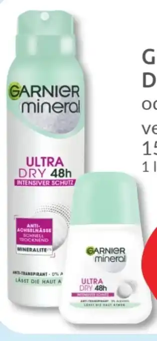 Budni Garnier Mineral Deo-Spray Angebot