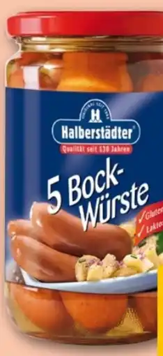 REWE Center Halberstädter Würstchen Bockwürste Angebot