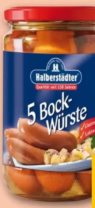 REWE Center Halberstädter Würstchen Bockwürste Angebot