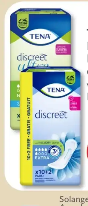 Budni Tena Discret Hygieneeinlagen Angebot