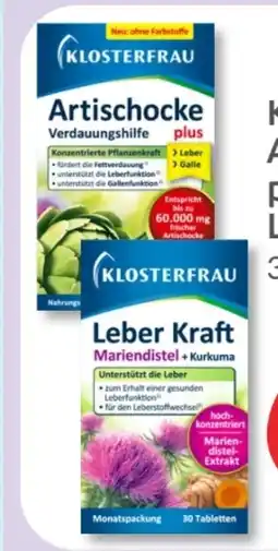 Budni Klosterfrau Artischocke Verdauungshilfe Plus Angebot