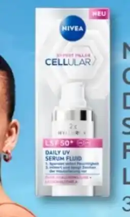 Budni Nivea Cellular Expert Filler Daily UV Serum Fluid LSF 50 Angebot