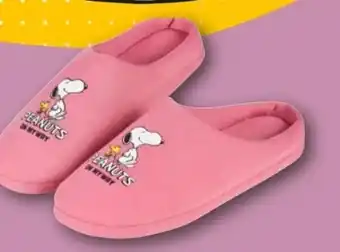 REWE Peanuts Snoopy Damen Hausschuhe Angebot