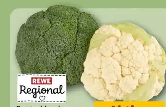 REWE Rewe Regional Blumenkohl-Broccoli-Mix Angebot