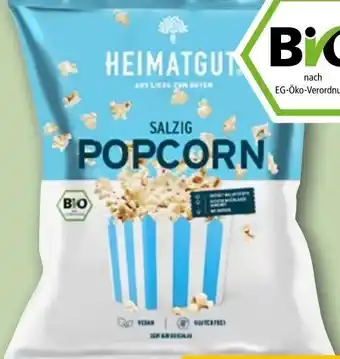 REWE Heimatgut Bio-Popcorn Angebot