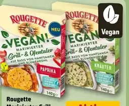 REWE Rougette Marinierter Grillkäse vegan Angebot
