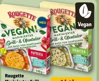 REWE Rougette Marinierter Grillkäse vegan Angebot