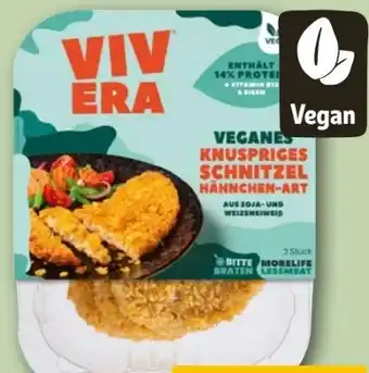 REWE Vivera Veganes Knusprige Schnitzel Hähnchen-Art Angebot