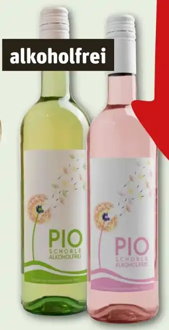 REWE P&P Weine Pio Weinschorle Angebot