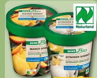 REWE Rewe Bio Zitronen Sorbet Angebot