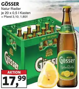 Lösch Depot GÖSSER Natur Radler Angebot