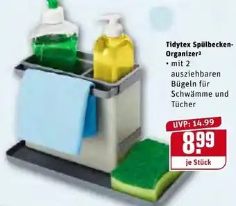 REWE Center Tidytex Spülbecken Organizer Angebot