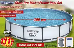 Posten Börse Bestway Steel Pro Max Frame Pool Set Angebot