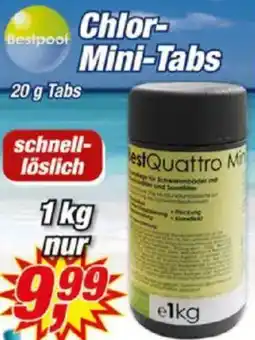 Posten Börse Bestpool Chlor Mini-Tabs Angebot