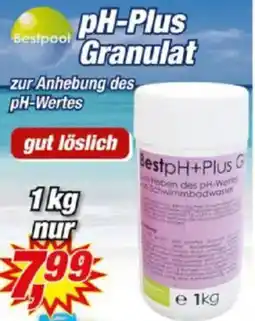 Posten Börse Bestpool pH-Plus Granulat Angebot