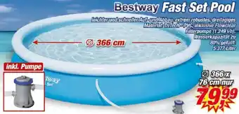 Posten Börse Bestway Fast Set Pool Angebot