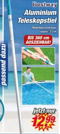 Posten Börse Bestway Aluminium Teleskopstiel Angebot