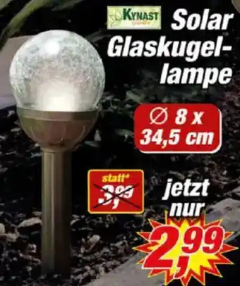 Posten Börse KYNAST Solar Glaskugellampe Angebot