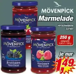 Posten Börse MÖVENPICK Marmelade Angebot