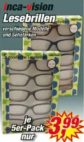 Posten Börse Inca-vision Lesebrillen Angebot