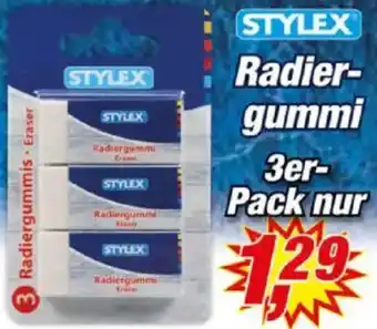 Posten Börse STYLEX Radiergummi Angebot