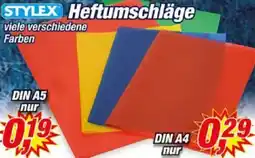 Posten Börse STYLEX Heftumschläge Angebot