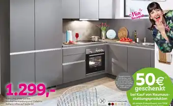 Mömax Eckküche ohne Geräte Angebot