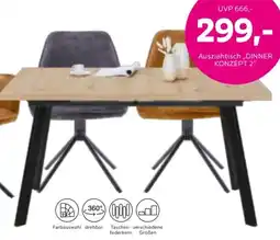 Mömax Ausziehtisch „DINNER KONZEPT 2" Angebot