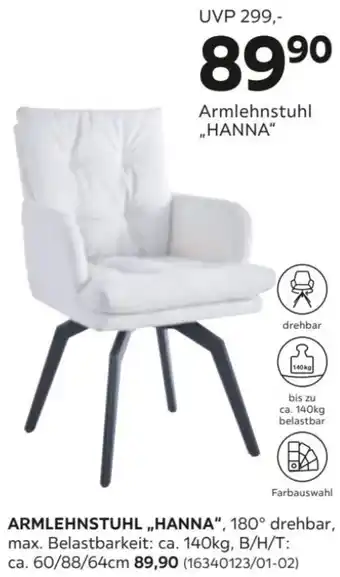 Mömax Armlehnstuhl „HANNA" Angebot