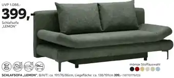 Mömax Schlafsofa ,,LEMON" Angebot