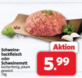 Markant Schweinehackfleisch Angebot