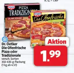 Markant Dr. oetker die ofenfrische pizza Angebot