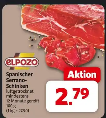 Markant Elpozo spanischer serrano-schinken Angebot