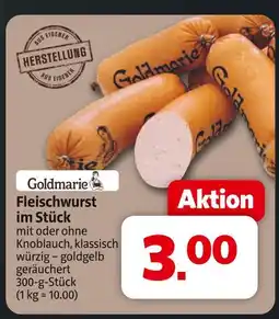 Markant Goldmarie fleischwurst im stück Angebot