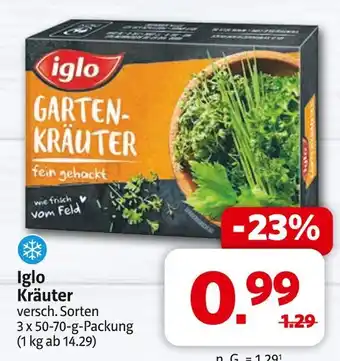 Markant Iglo gartenkräuter Angebot