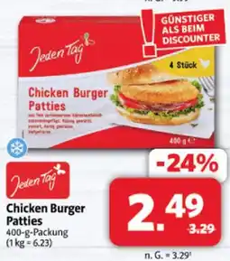 Markant Jeden tag chicken burger patties Angebot