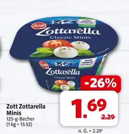 Markant Zott zottarella Angebot