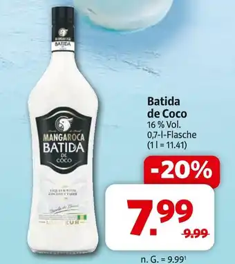 Markant Mangaroca batida batida de coco Angebot