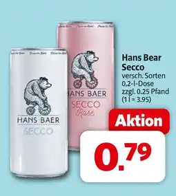 Markant Hans bear secco Angebot