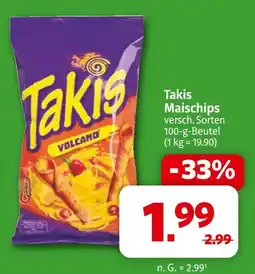 Markant Takis maischips Angebot