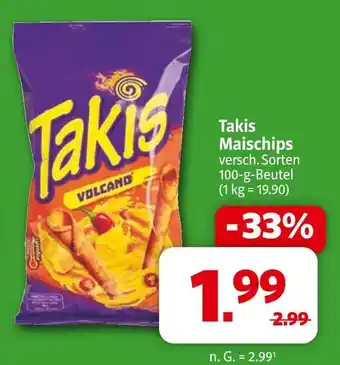 Markant Takis maischips Angebot