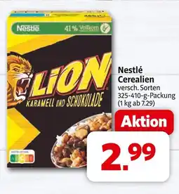 Markant Nestlé lion cerealien Angebot