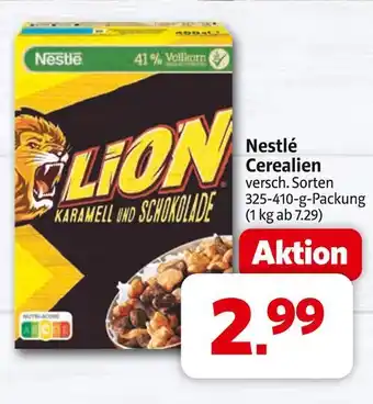 Markant Nestlé lion cerealien Angebot