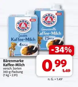 Markant Bärenmarke kaffee-milch Angebot