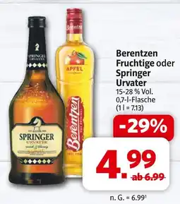Markant Berentzen fruchtige Angebot