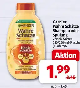 Markant Garnier wahre schätze shampoo oder spülung Angebot