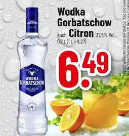 trinkgut Wodka gorbatschow citron Angebot