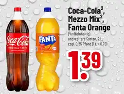 trinkgut Coca-cola, mezzo mix, fanta orange Angebot