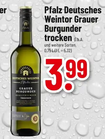 trinkgut Deutsches weintor pfalz deutsches weintor grauer burgunder trocken Angebot