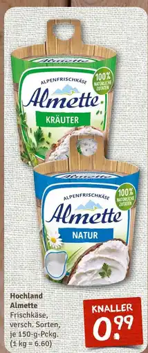 nahkauf Hochland almette kräuter Angebot